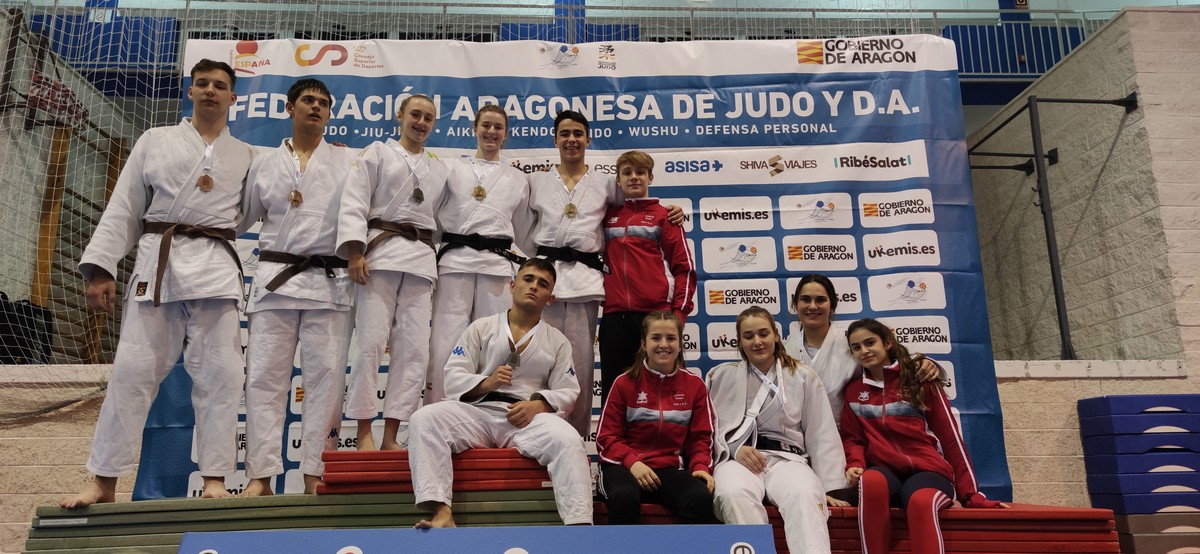 8 Medallas en la Fase Sector Norte del Campeonato de Espa&ntilde;a de Judo Junior. 26-03-22. RESULTADOS